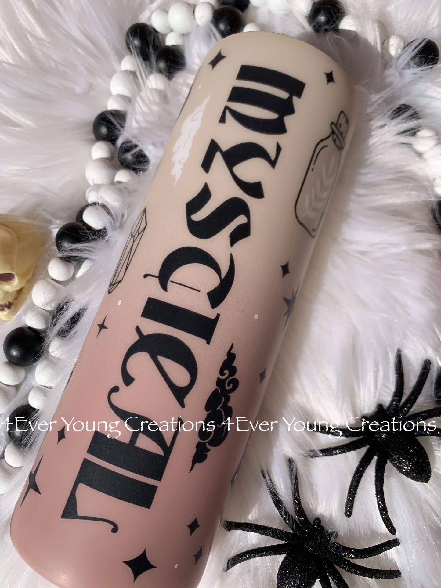 Mystical/Celestial matte tumbler