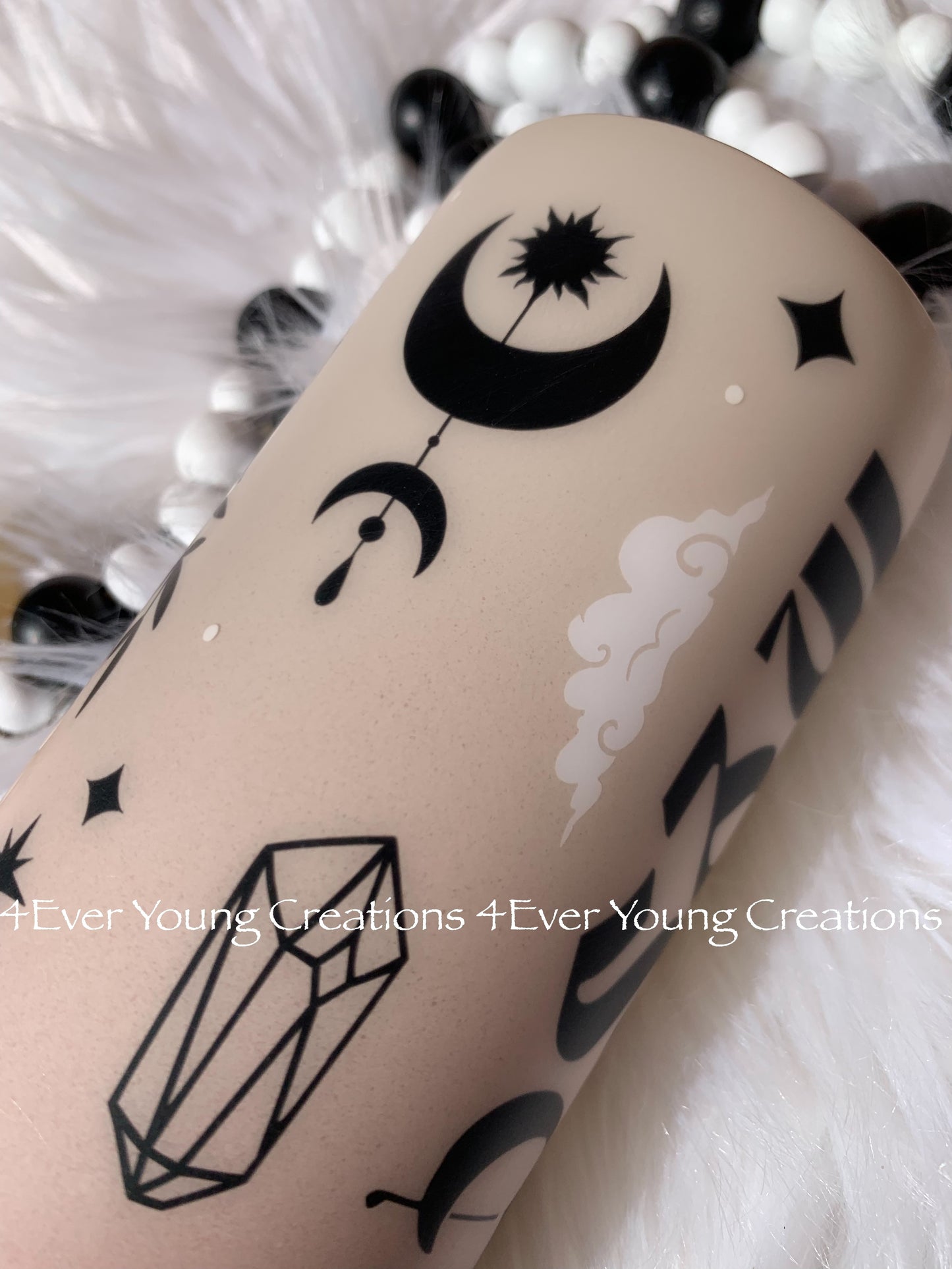 Mystical/Celestial matte tumbler