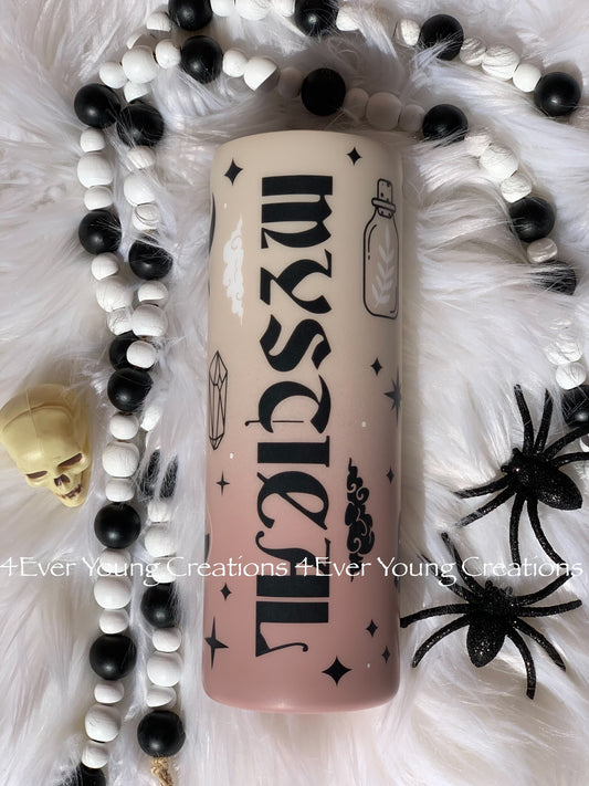 Mystical/Celestial matte tumbler